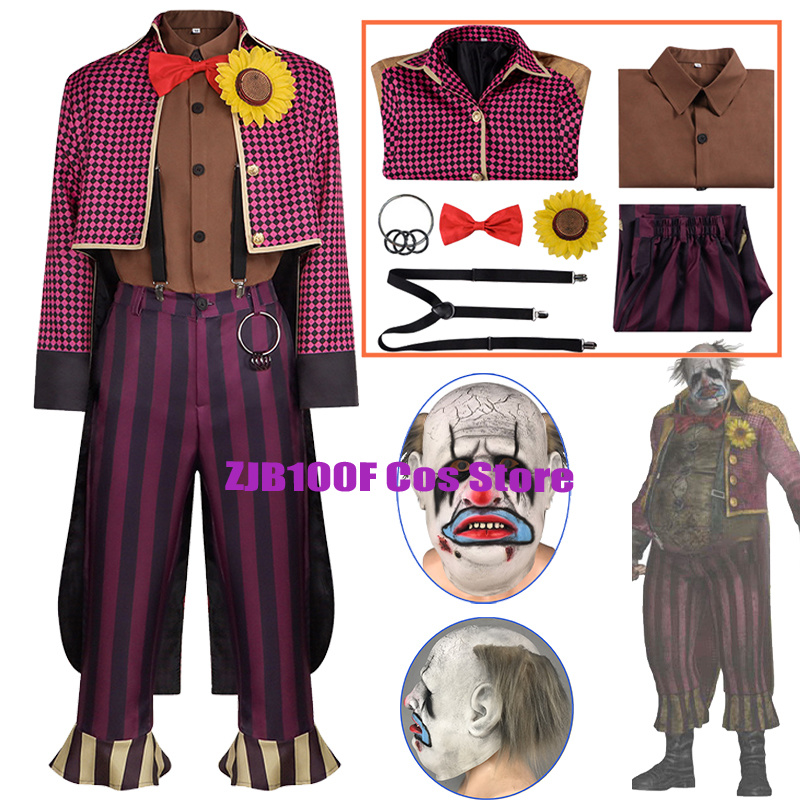 Anime Cosplay With Mask - ハロウィン THE CLOWN コスプレ アニメコスチューム ゲームデッド