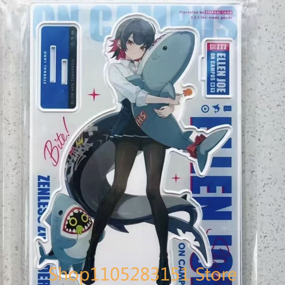 Anime Zero Cosplay - ゼンレス・ゾーン・ゼロ エレン・ジョー コスプレフィギュア アクリルスタンド カートゥーンフィギュアスタンド デスクトップアクセサリー