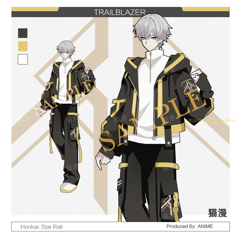 Cosplay Anime Top - ゲーム Honkai：Star Rail Trailblazer シリーズ 秋のファッション