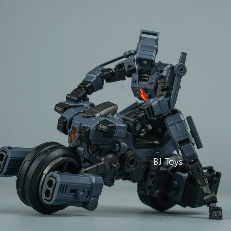 Good Smile Company Figma - 変形バイク兵士飛行騎兵モデル 1/24 組み立てメカ可動スケルトンアニメアクションフィギュアおもちゃギフト