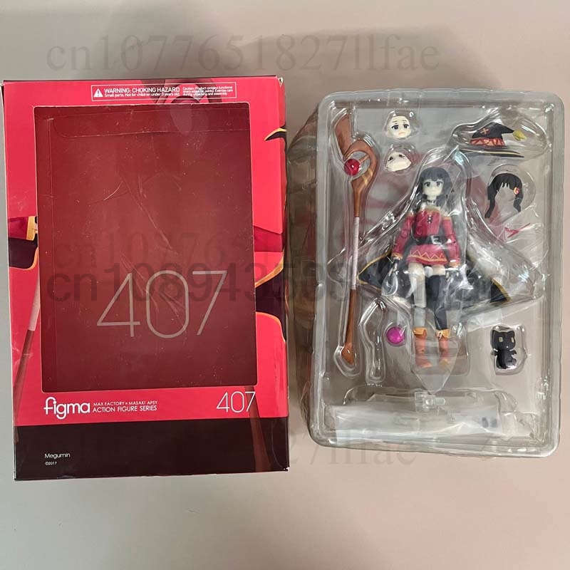 Good Smile Company Figma - Figma-meguminアクションフィギュア,この素晴らしい世界へのこのコノスバの神の祝福,収集可能なモデルのおもちゃ,誕生日プレゼント,407