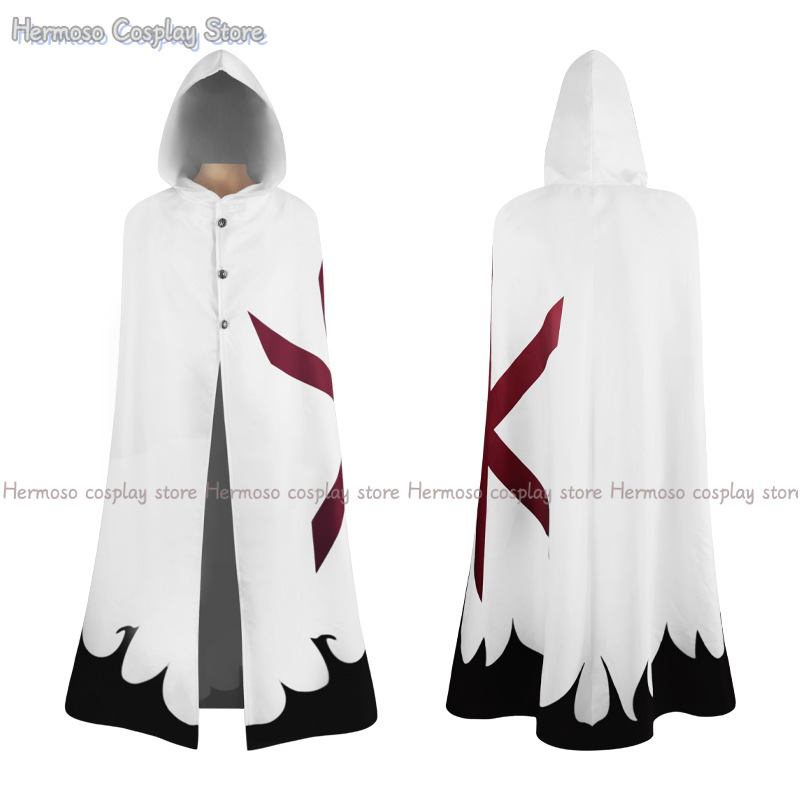 Anime Cosplay Bleach - アニメ『BLEACH』イェーファッチ コスプレ衣装 ウィッグ ステルンリッター マント 千年血戦のユニフォーム