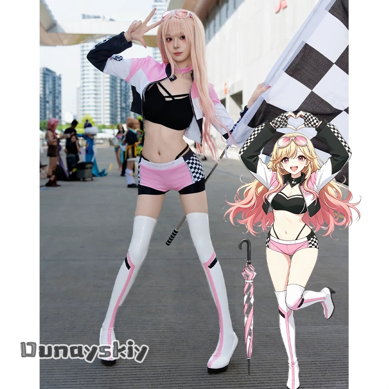 Kitagawa Anime Cosplay - マリン・キタガワ コスプレ衣装 マイ・マイ・レーススーツ ハロウィン カーニバル テーマパーティー