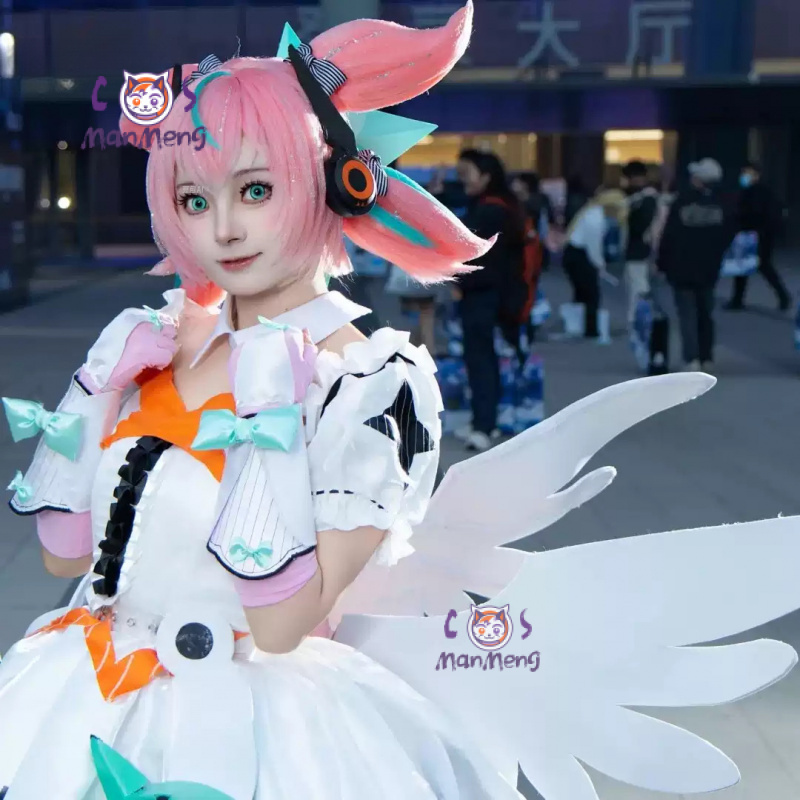 Anime Cosplay Lolita - ゲームゼンレスゾーンゼロアリアコスプレ衣装制服ハロウィンカーニバルパーティークリスマスプレイロール服女の子ロリータアリアドレス