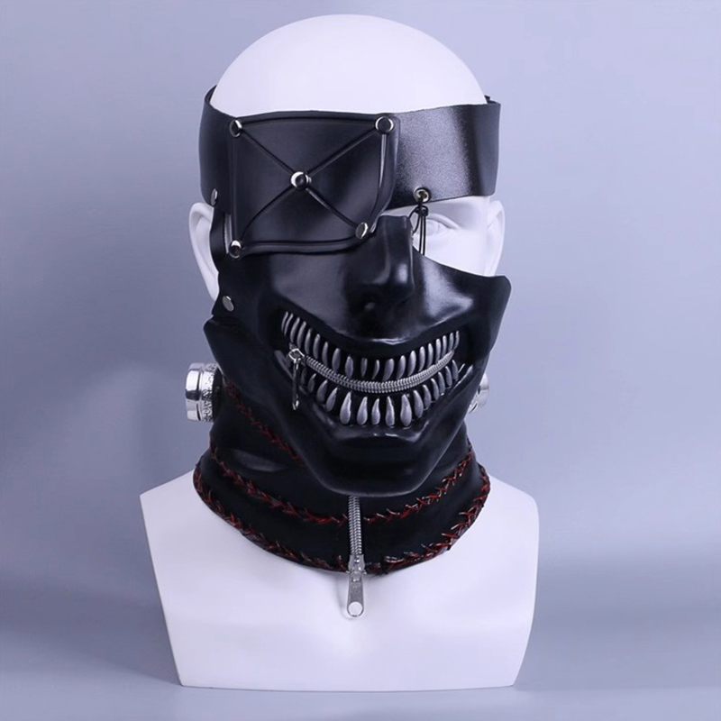 カネキケンコスプレマスク映画東京グール隻眼グールマスクハロウ - Anime Cosplay Tokyo Ghoul のレビューと価格