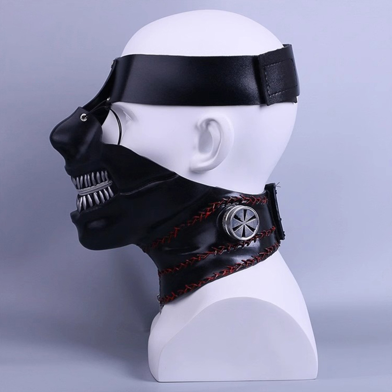 カネキケンコスプレマスク映画東京グール隻眼グールマスクハロウ - Anime Cosplay Tokyo Ghoul のレビューと価格