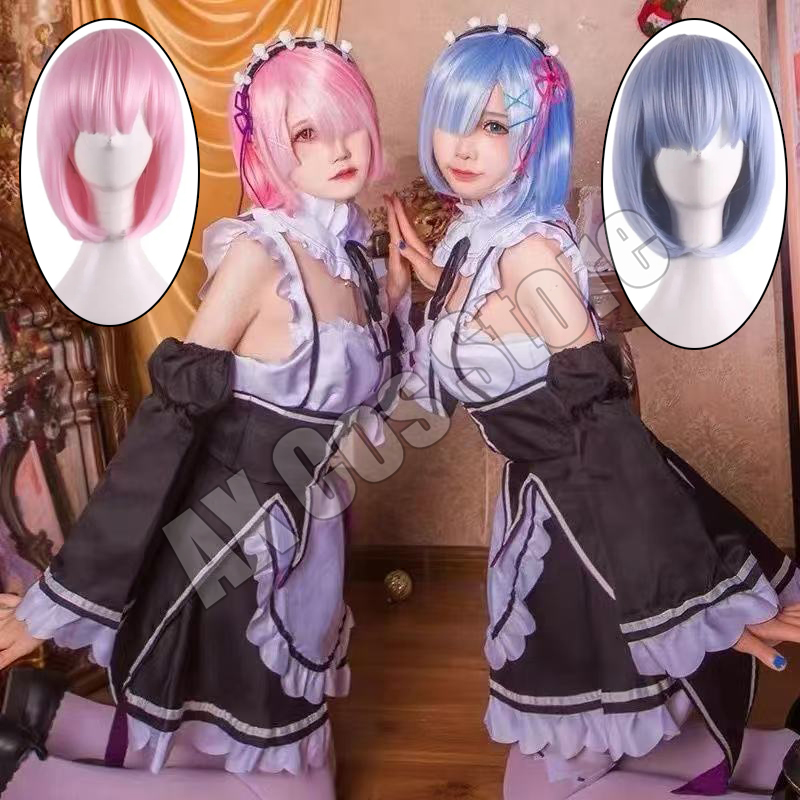 アニメ再ゼロから始める異世界生活ラムレムコスプレドレススーツ - Anime Cosplay Rem のレビューと価格