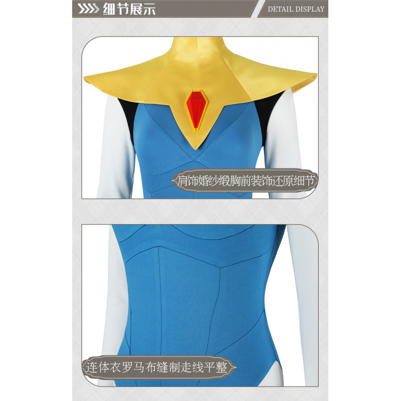 ブロンドブレザーゲームディスパッチコスプレ衣装女性用ファンタ - Anime Cosplay With Mask のレビューと価格