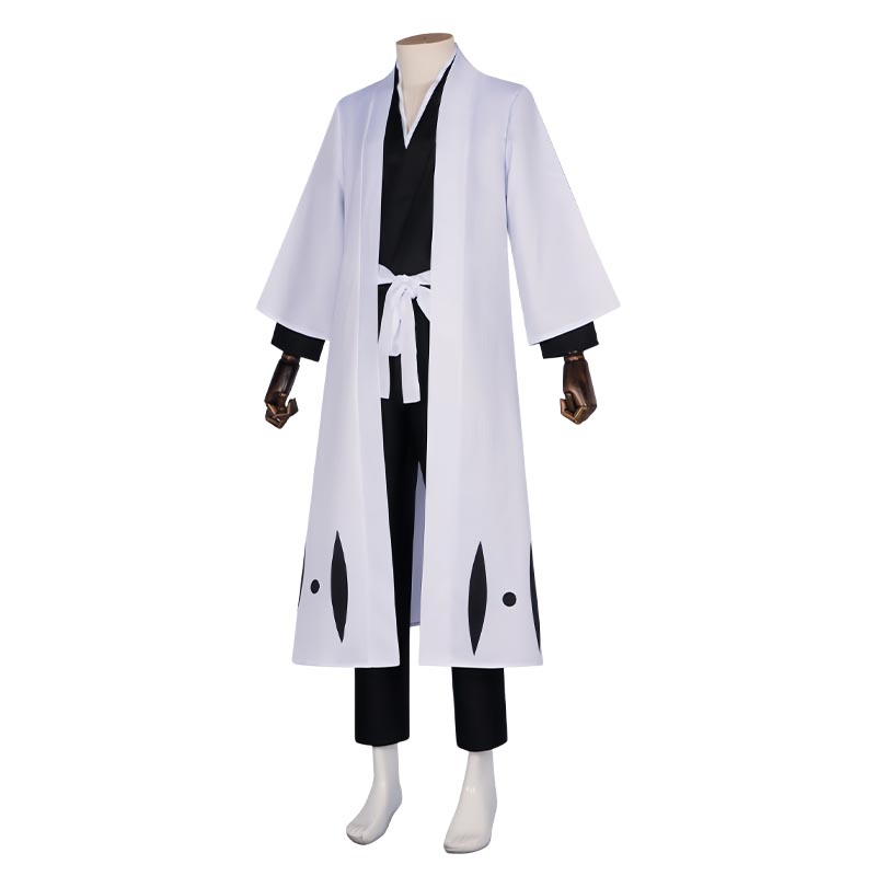 アニメ愛染宗介コスプレ衣装ブリーチコスプレ朽木白哉隊長日月牙 - Anime Cosplay Bleach のレビューと価格