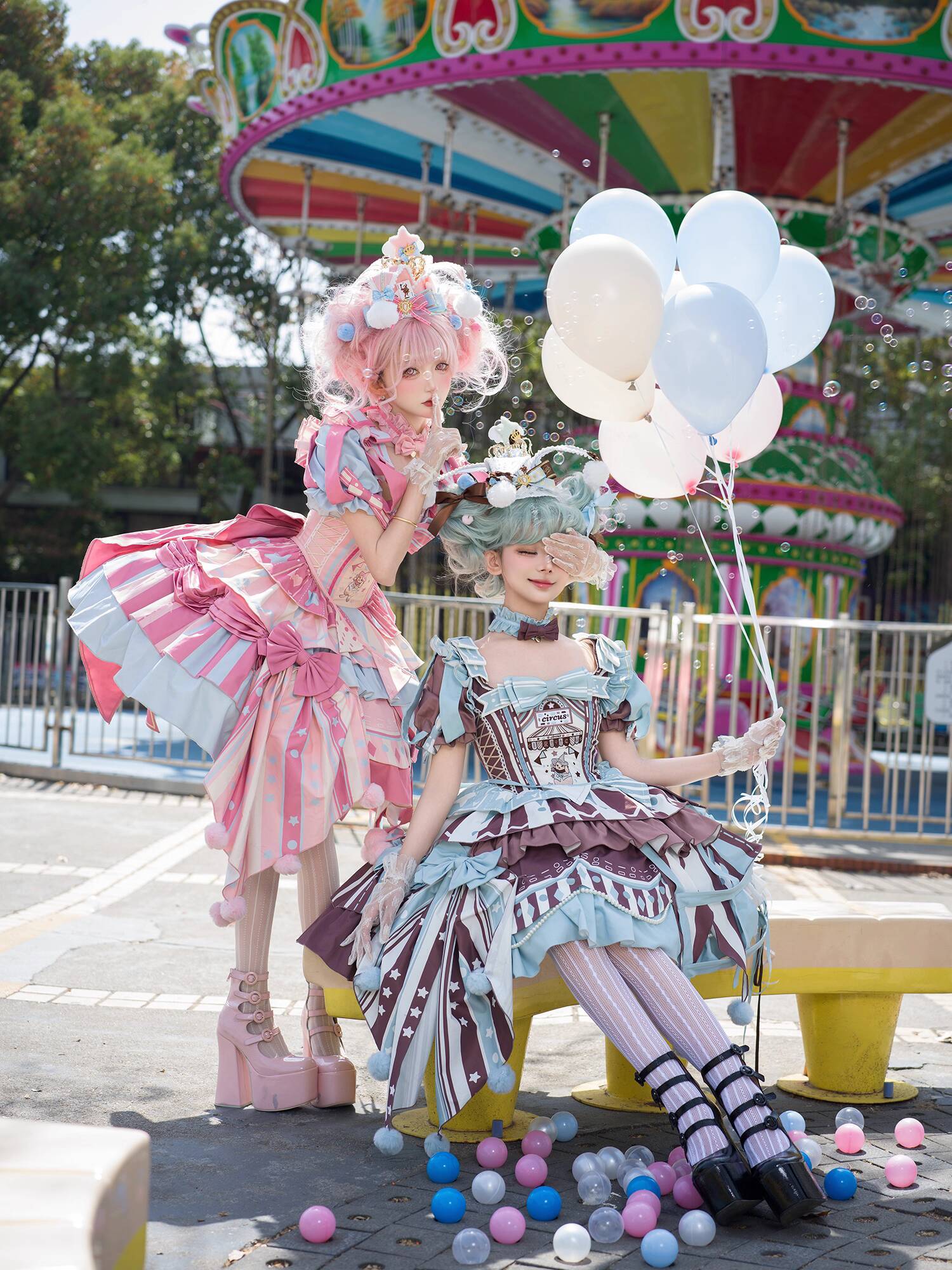 新しいフィエスタカーニバルハロウィンコスコスプレサーカス童話 - Anime Cosplay Lolita のレビューと価格