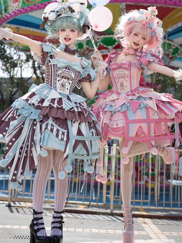 新しいフィエスタカーニバルハロウィンコスコスプレサーカス童話 - Anime Cosplay Lolita のレビューと価格