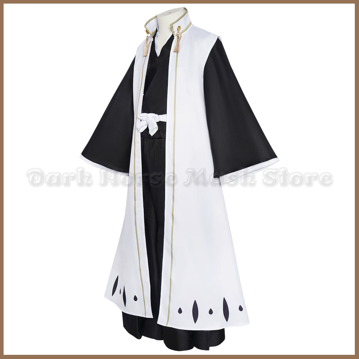 アニメブリーチ朽木白哉コスプレ衣装護廷十三隊隊長白いマント戦 - Anime Cosplay Bleach のレビューと価格