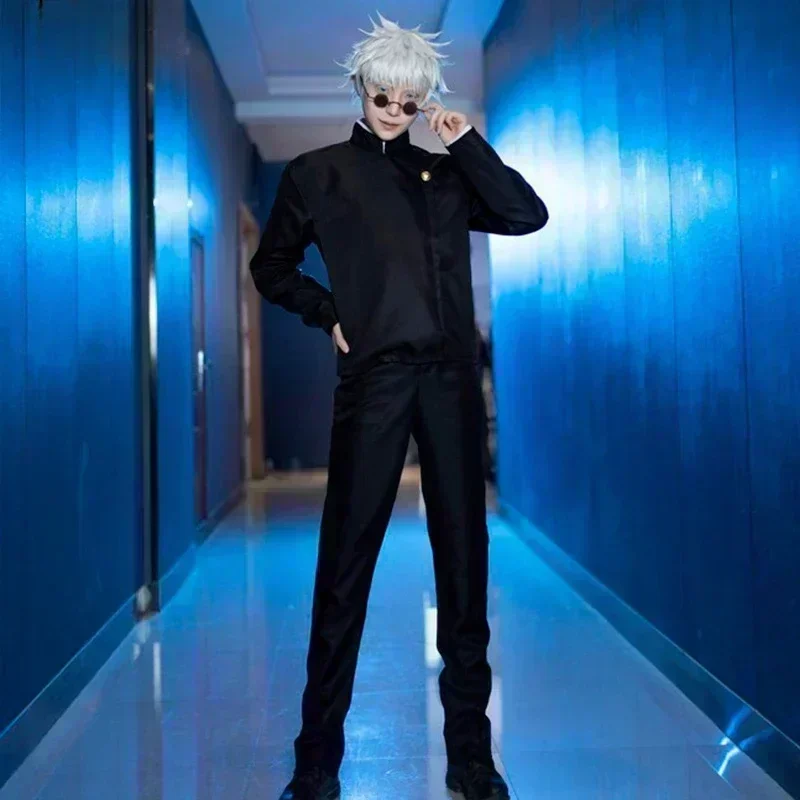 アニメ五条悟コスプレ制服呪術廻戦五条悟コスプレ衣装高校制服ウ - Anime Cosplay Jujutsu Kaisen のレビューと価格