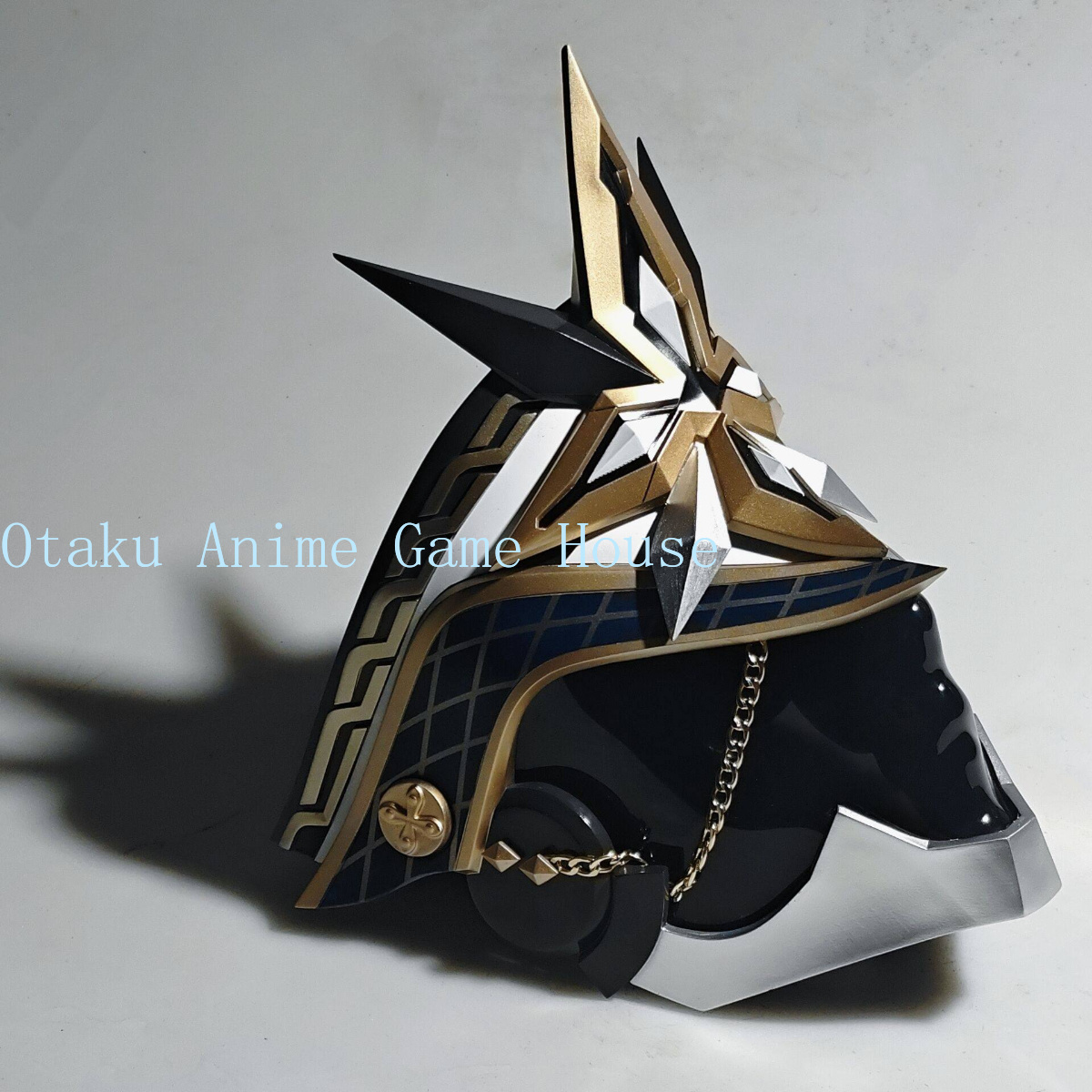 原神インパクト イル・カピターノ・スレイン コスプレアクセサ - Anime Cosplay With Mask のレビューと価格