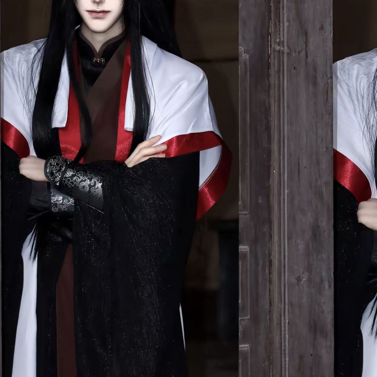 アニメ羅冰河コスプレ衣装古代衣装コスプレウィッグ小道具ハロウ - Women Anime Cosplay のレビューと価格