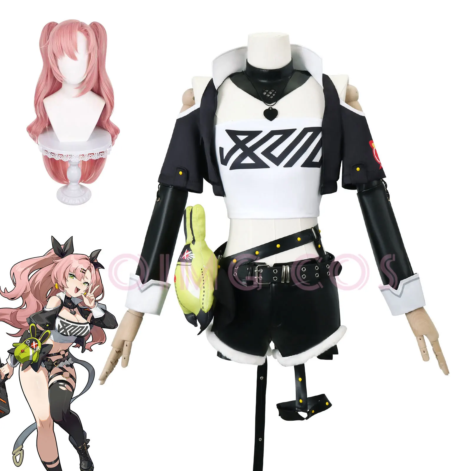 ニコール・デマラ・ゼンレス・ゾーン・ゼロコスプレ衣装制服ウィ - Anime Zero Cosplay のレビューと価格