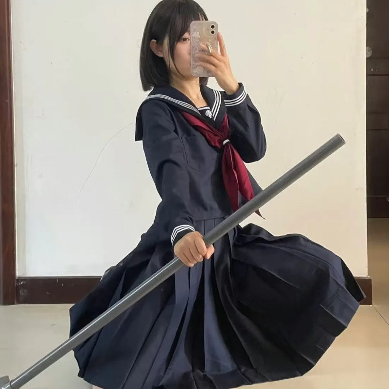 水瀬恵子コスプレ衣装ウィッグマスク血赤紺色サイレントスクール - Anime Cosplay With Mask のレビューと価格