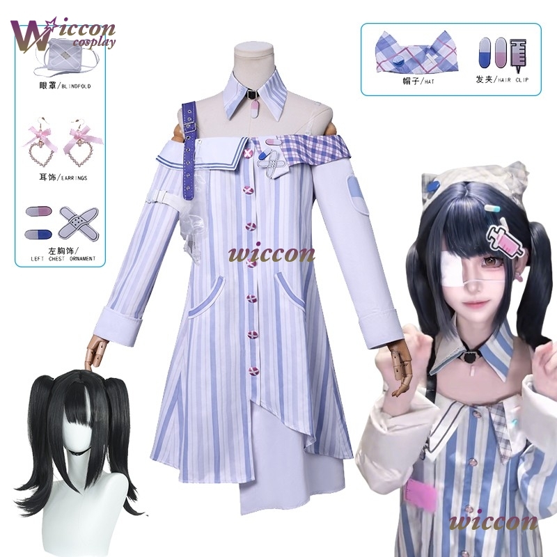 アイパッチ ジライケイ インフィニティニッキ コスプレ衣装  - Anime Cosplay Outfit Ideas のレビューと価格