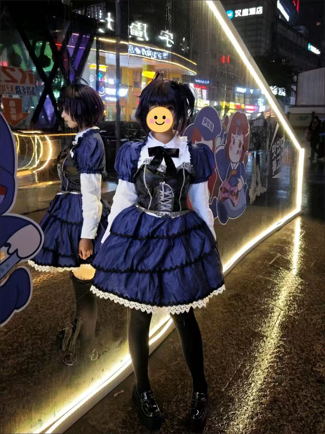 リカ・タカナシ コスプレ衣装 中二病でも恋がしたい ゴシック - Anime Cosplay Lolita のレビューと価格