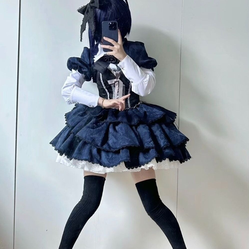 リカ・タカナシ コスプレ衣装 中二病でも恋がしたい ゴシック - Anime Cosplay Lolita のレビューと価格