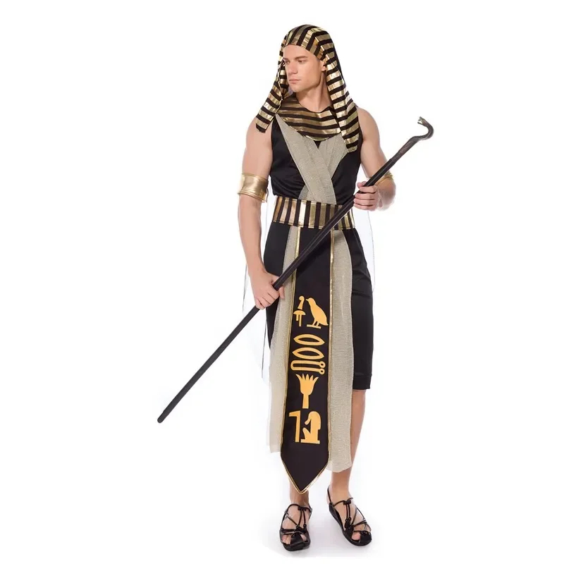 2026 ハロウィンパーティー中世カップルコスプレドレス大人 - Egypt Cosplay Anime のレビューと価格