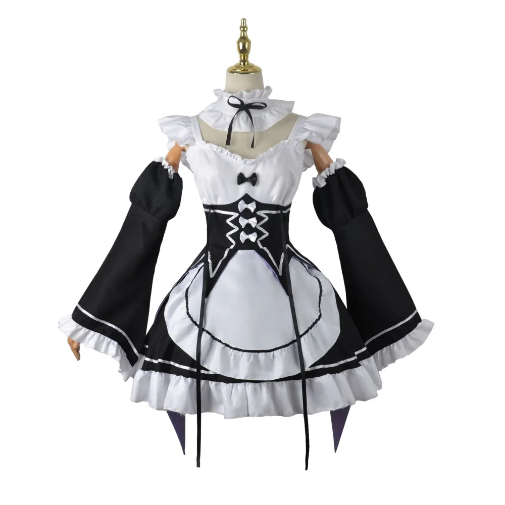 アニメラムレムメイドコスプレ再ゼロから始める異世界生活衣装女 - Anime Cosplay Rem のレビューと価格