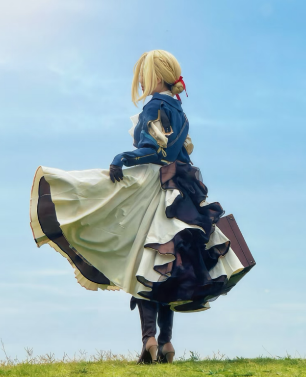 ヴァイオレット・エヴァーガーデンコスプレ衣装アニメヴァイオレ - Violet Evergarden Dress のレビューと価格