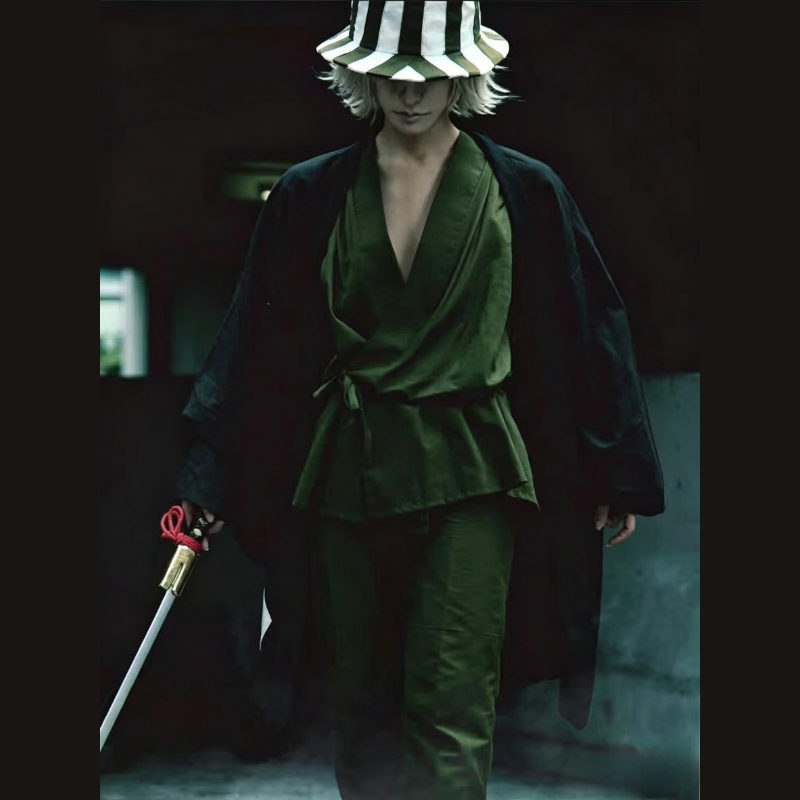 アニメブリーチコスプレ浦原喜助護廷十三隊衣装着物制服ケープト - Anime Cosplay Bleach のレビューと価格