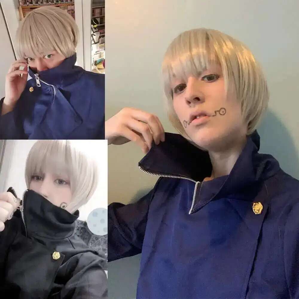 新アニメスクールトップ　海賊団タトゥーパンツ　呪術制服　パー - Anime Cosplay Jujutsu Kaisen のレビューと価格