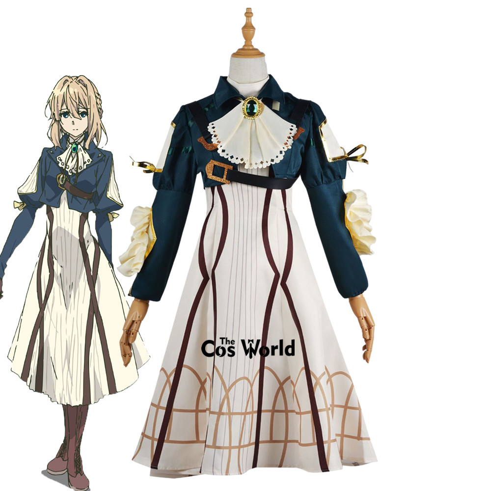 ヴァイオレット・エヴァーガーデン ドレス制服衣装 アニメコス - Violet Evergarden Dress のレビューと価格
