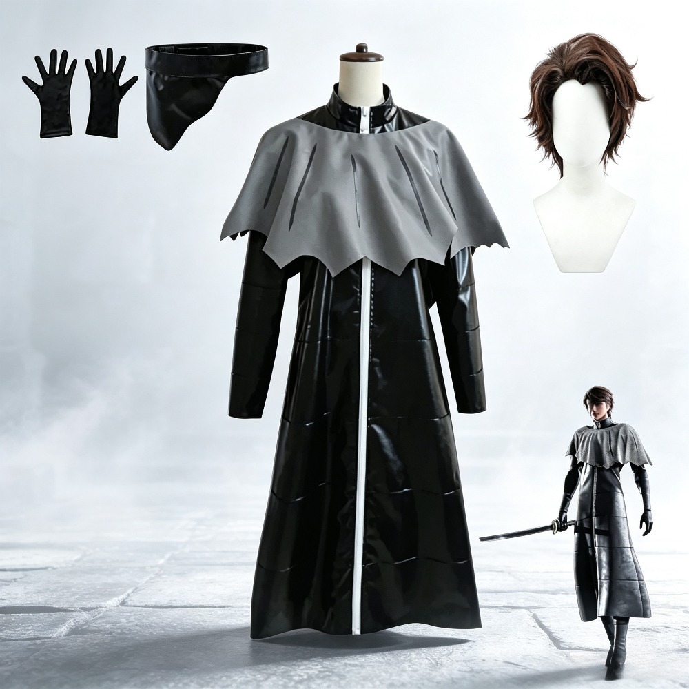 ブリーチ愛染宗介コスプレ衣装 2 つのスタイル黒と白のケープ - Anime Cosplay Bleach のレビューと価格