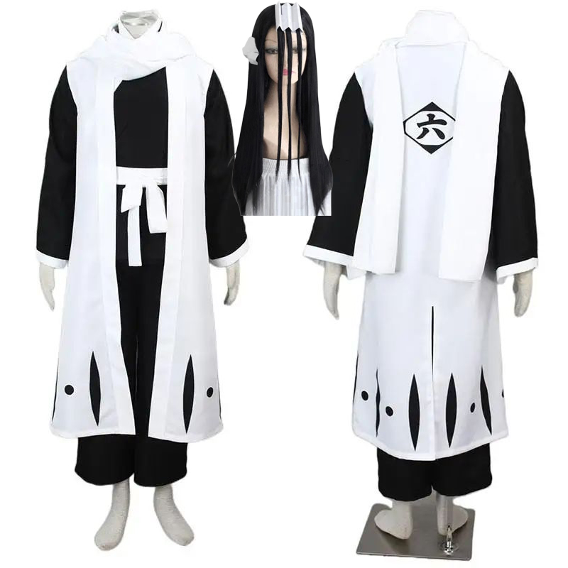 朽木白哉 コスプレ ブリーチ 千年血戦篇 コスプレ衣装 ウィ - Anime Cosplay Bleach のレビューと価格