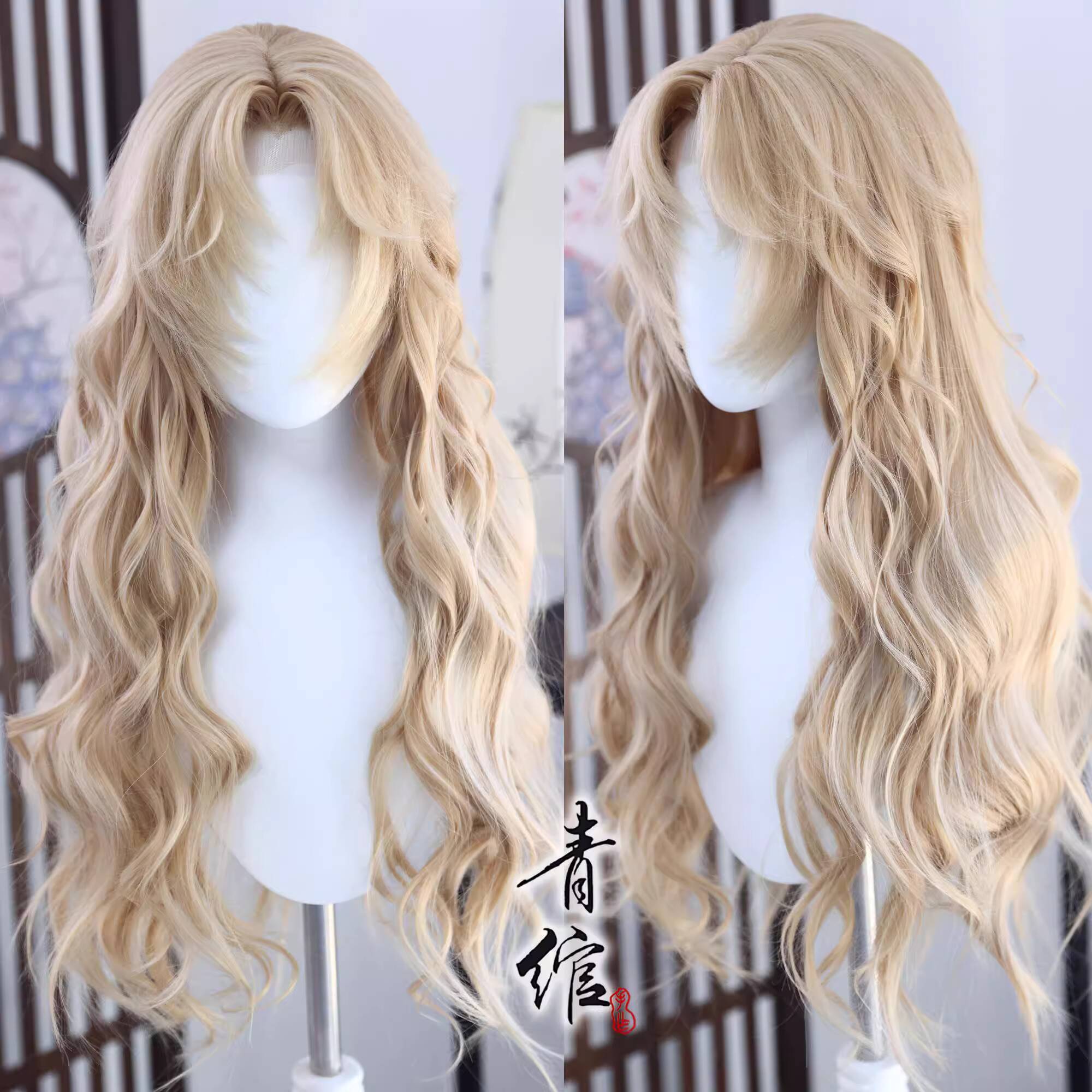 ヴェルモットベルモット風ウィッグコスプレ工藤新一毛利蘭女性ロ - Women Anime Cosplay のレビューと価格