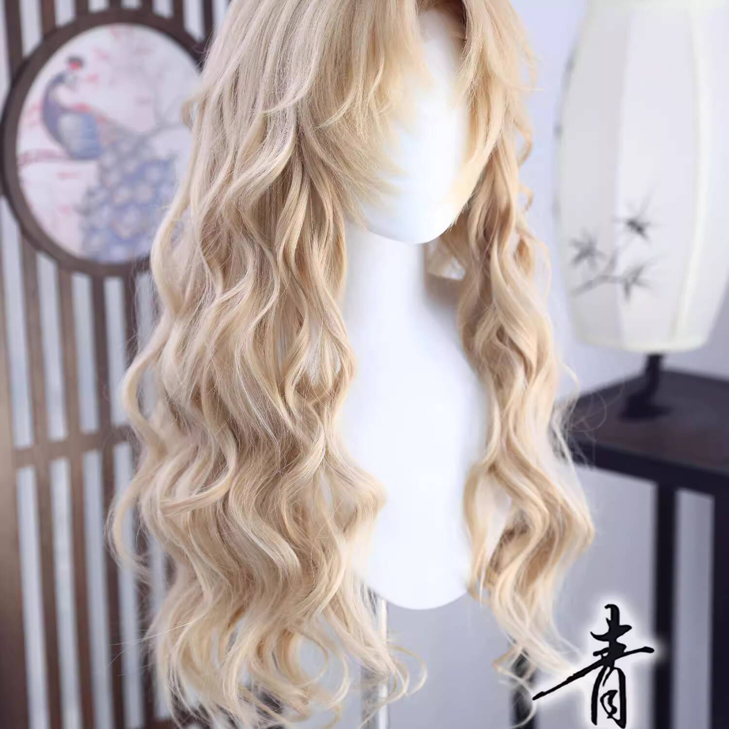 ヴェルモットベルモット風ウィッグコスプレ工藤新一毛利蘭女性ロ - Women Anime Cosplay のレビューと価格