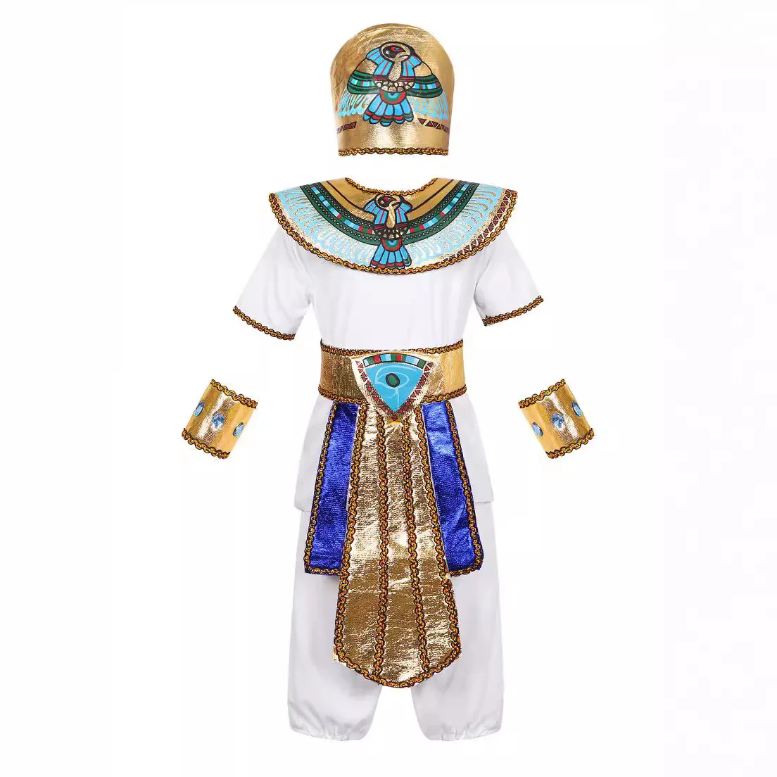 男の子女の子エジプトファラオクレオパトラコスチューム子供エジ - Egypt Cosplay Anime のレビューと価格