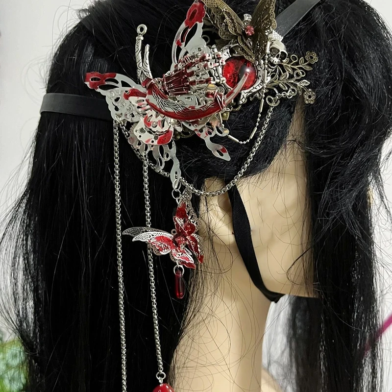 アニメ天国役員祝福天関 Ci Fu 華成コスプレアイシェード - Anime Cosplay With Mask のレビューと価格
